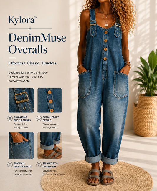 Kylora DenimMuse Overalls