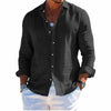Men’s Textured Long Sleeve Button-Up Shirt