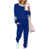 Women's Striped-Detail Two-Piece Lounge Set