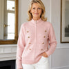 Women's Casual Double-Zip Knit Sweater Jacket
