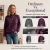 Women's Casual Double-Zip Knit Sweater Jacket