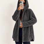 Women’s Cozy Plush Hooded Jacket