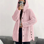 Women’s Cozy Plush Hooded Jacket
