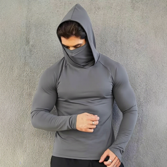 💥 Bulk Purchase Discount | Stretch Breathable Sports Hooded Long‑Sleeve Workout Top, Multi‑Pack Bargain🎉