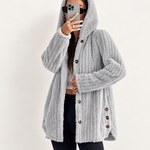 Women’s Cozy Plush Hooded Jacket
