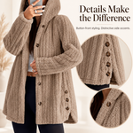 Women’s Cozy Plush Hooded Jacket