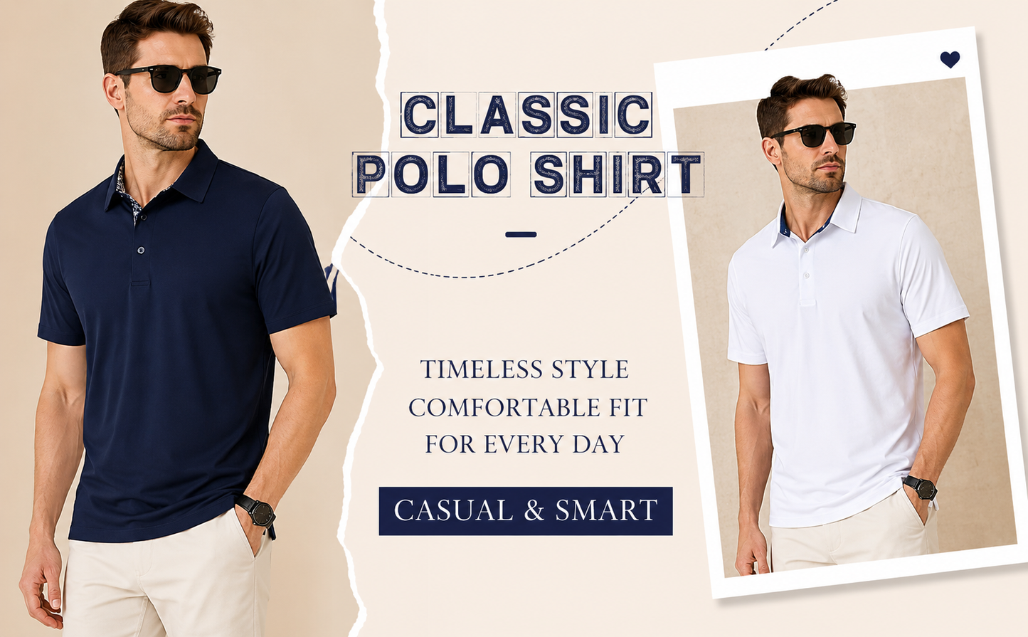 💥 Multi‑Pack Bargain | Stretchy Breathable Mens Polo Shirt, Bulk Savings For Outdoor Golf Daily Outfit