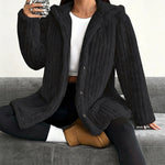 Women’s Cozy Plush Hooded Jacket