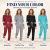 Women's Striped-Detail Two-Piece Lounge Set
