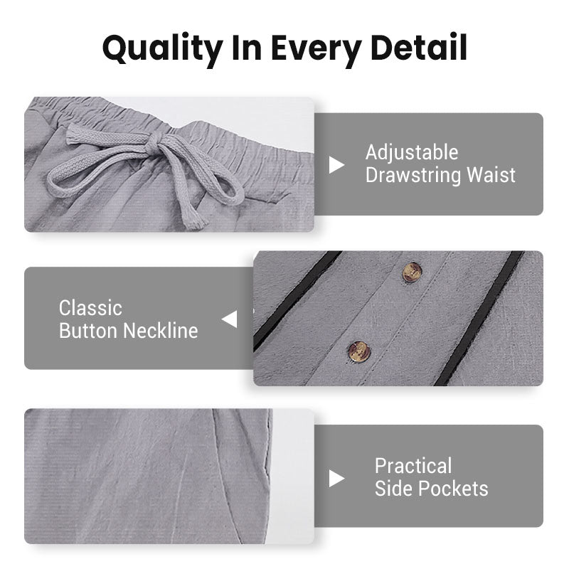 💥Men's Hooded Casual Loose Top & Pants 2-Piece Set