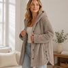 Women’s Cozy Plush Hooded Jacket