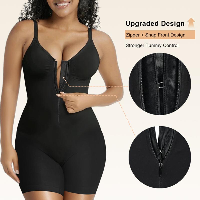 🎁 Buy More Save More | Flexible Size Sleeveless Lace Body Shaper Bodysuit