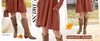 Women’s Ribbed Knit A-Line Dress with Pockets